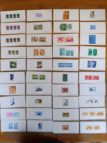 France gravures timbres - , poste