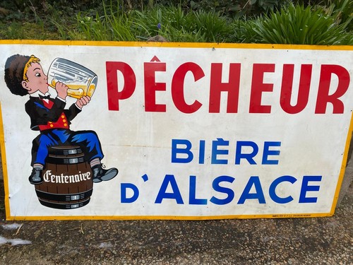 Plaque tôle lithographiée