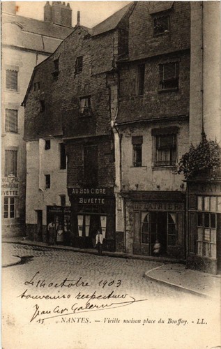 Cpa nantes vieille - cpa,