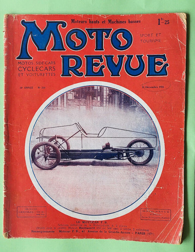 Moto revue 210 1926 - n°210, ;