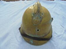 casque de sapeur pompier avec