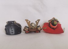 3 Petits Objets D'art Populaire Japonais Vintage 