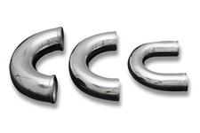 Tuyau coudé aluminium alliage 180' 16-102mm intercooler radiateur menuisier