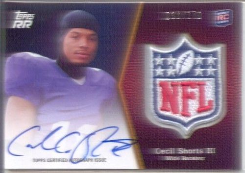 Cecil shorts rookie auto - rookie,