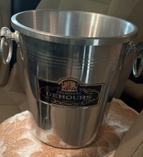 Seau à champagne DEHOURS en aluminium brillant.