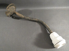 Ancienne applique murale vintage et douille porcelaine neuve french antique lamp