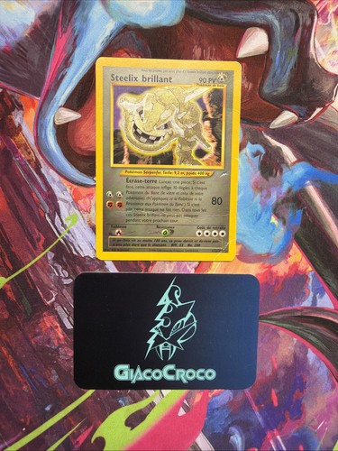 Carte pokemon steelix brillant - pokemon,
