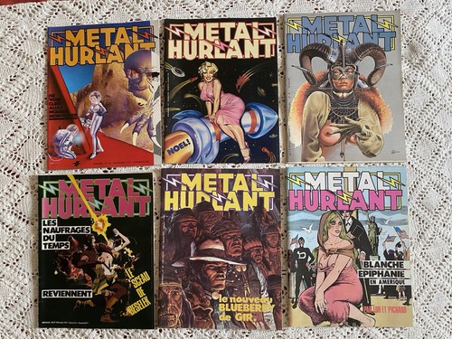 Lot métal hurlant - 35, 37