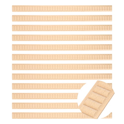 12pcs moulure bois non - moulure,