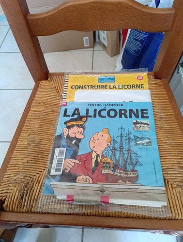 Tintin licorne maquette - la,