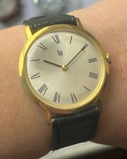 NEUVE MONTRE HOMME SANS MOUVEMENT MARQUE LIP MECANIQUE T13 PLAQUE OR @ LIP 1970