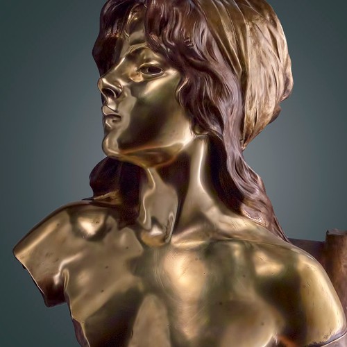 Emmanuel villanis bronze - villanis,