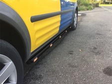 Noir Acier Inoxydable Guidon