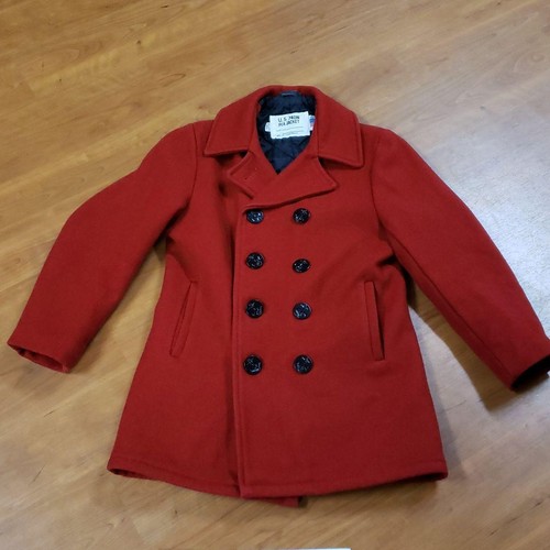 Schott 740n wool pea coat - pea,