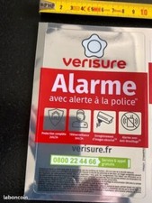 Autocollant 15 x 9,5 cm Verisure Securitas Direct véritable