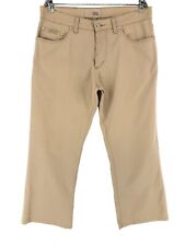 Pantalons Chino Droits Camel