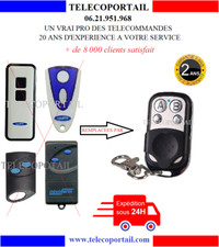 TELECOMMANDE COMPATIBLE NOVOFERM NOVOTRON 502 504 512 522 524 MNHS433 MCHS433