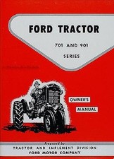 Ford 741 771 941 971 981 Tracteur Propriétaires Manuel 1957 1958 1959 1960 1961