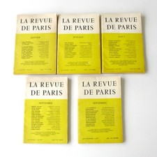 La revue de Paris Janvier