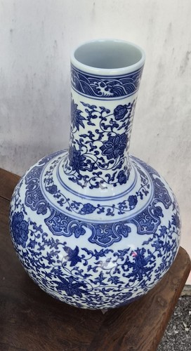 Grand vase chinois - , en