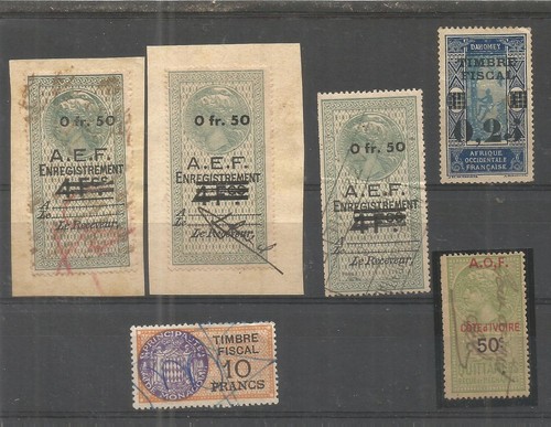 Timbres anciens france - timbres, fiscaux