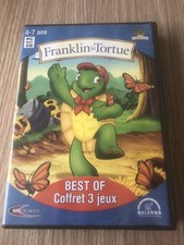 COFFRET 3 JEUX FRANKLIN LA TORTUE VA À L’ÉCOLE CLUB SECRET APRÈS L’ECOLE PC MAC
