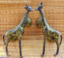 Figurine girafe poignée