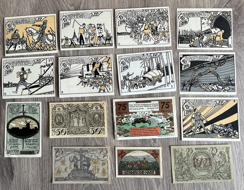 Lot billets allemand - lot, 15