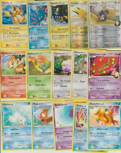 Lot x15 anciennes - , cartes