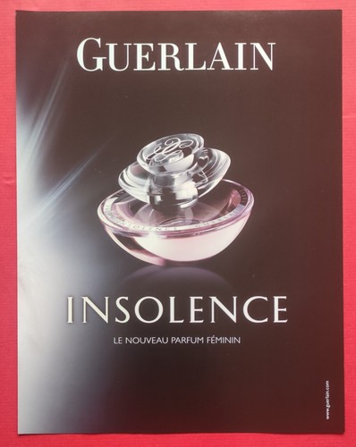 Publicité presse parfum - presse,