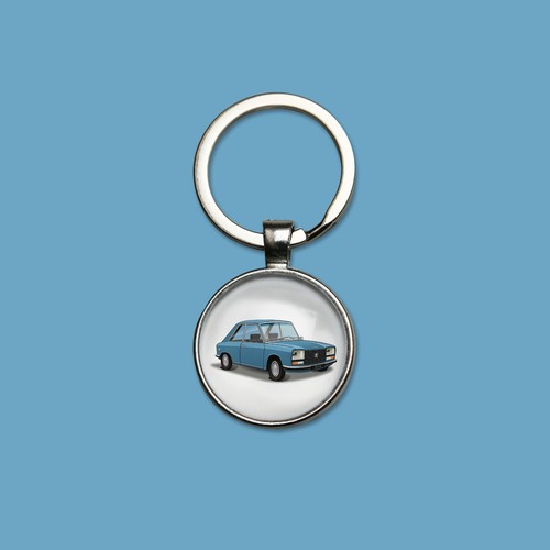 Porte clés peugeot 304 coupé - porte-clés,