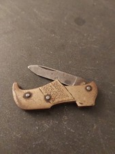 Ancien Couteau Figuratif Sabot