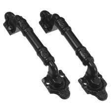  2 Pcs Poignée Porte De Garage Poignet Coulissante Poignées Poitrine