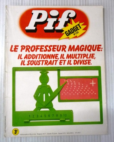 Pif gadget 259 editions - gadget,