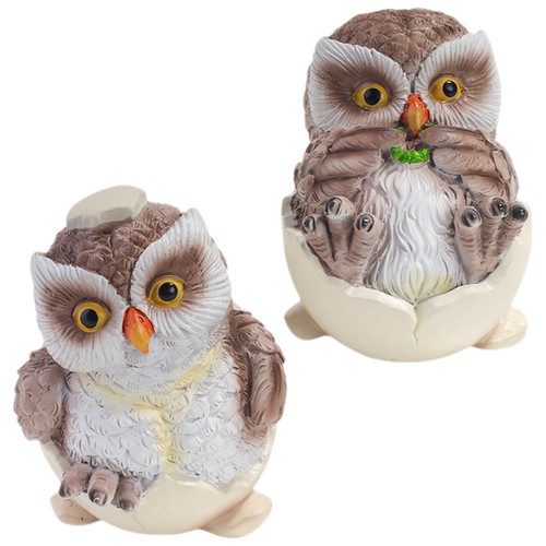 Pcs statue chouette - pcs,