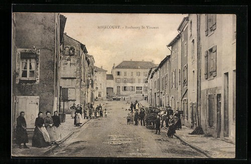 Cpa mirecourt faubourg - mirecourt,,
