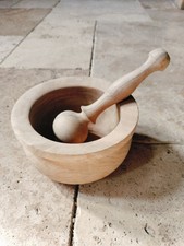 Mortier pilon en olivier Neuf