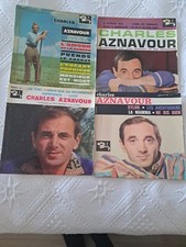 Charles Aznavour Lot de 4