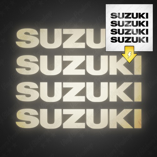 Stickers suzuki cm noir - 4, 10