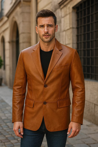 Nouveau blazer cuir - nouveau, en