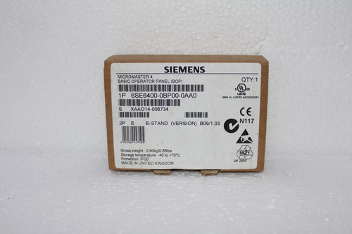 Siemens 6se6400 0bp00 0aa0 - siemens, 6se6400-0bp00-0aa0