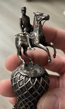 Superbe pommeau Canne Cravache