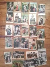 27 anciennes cartes postales Ariège 09 costumes Bethmale