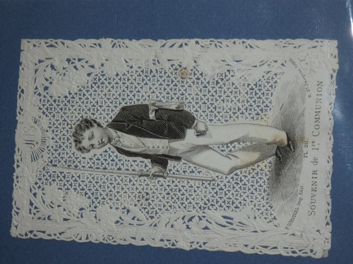 Image pieuse canivet dentelle