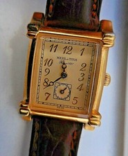 MONTRE VINTAGE SOVIL & TITUS ROMA 1887 SUISS,MODEL DAME BOMBE A LUNETTE ,TBE Gen