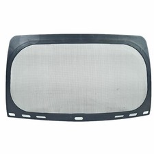 Visière en maille d'acier pour casque de sécurité chapeau forestier jardinage...