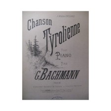 BACHMANN Georges Chanson