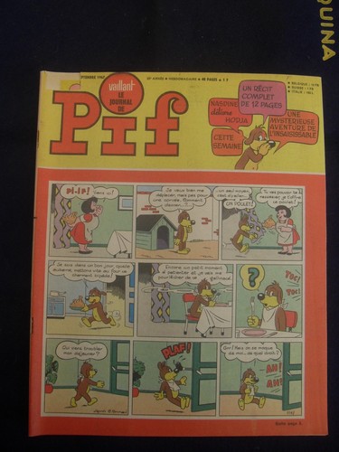 Journal pif vaillant bd - journal,