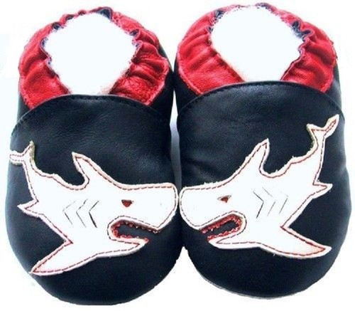 Chaussons cuir souple - en,