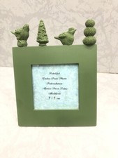 Cadre photo portrait relief sue pied nature oiseaux arbres - Coloris Vert